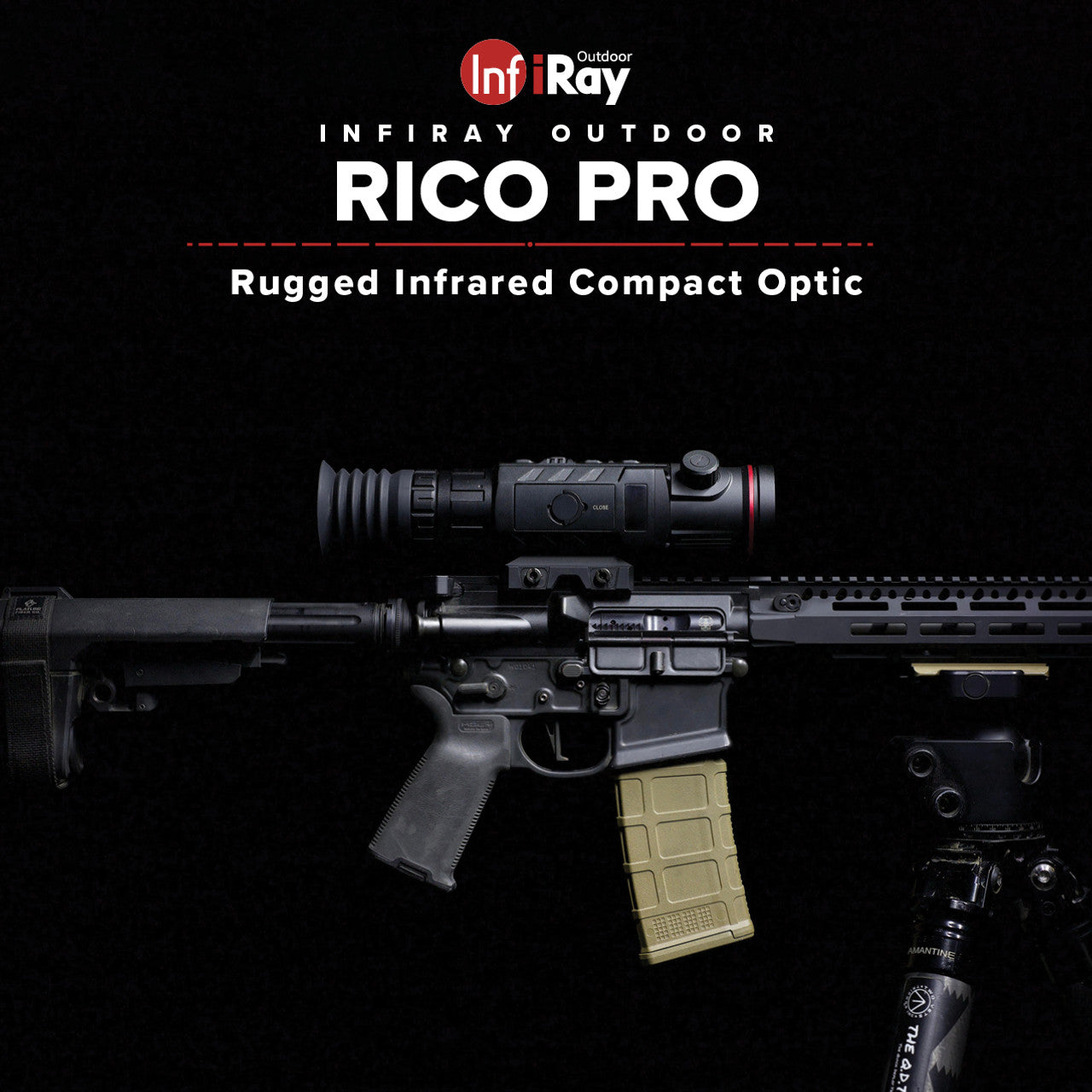 RICO PRO 640 Variable 25/50mm Thermal Weapon Sight