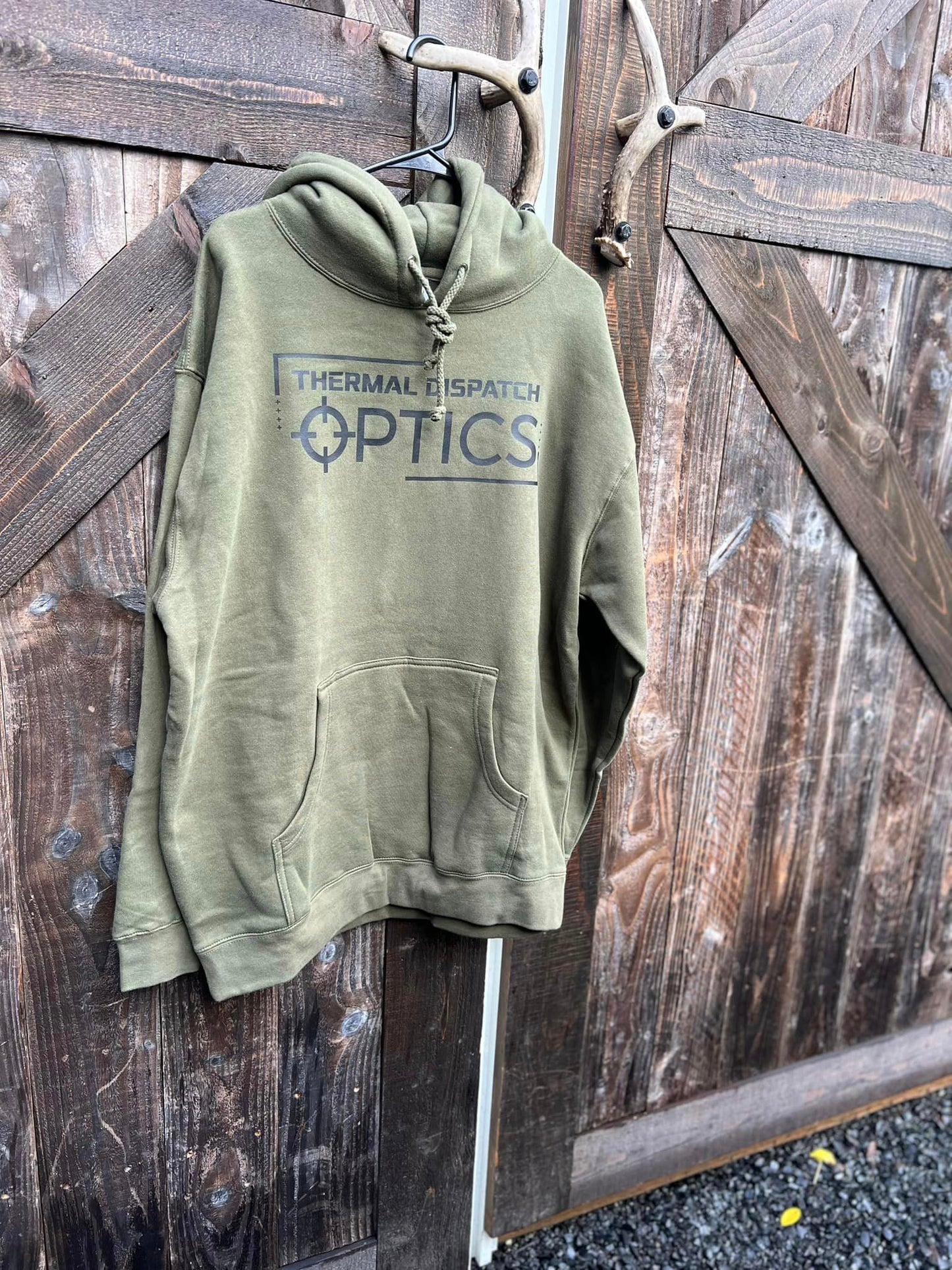 Thermal Dispatch Optics hoodie